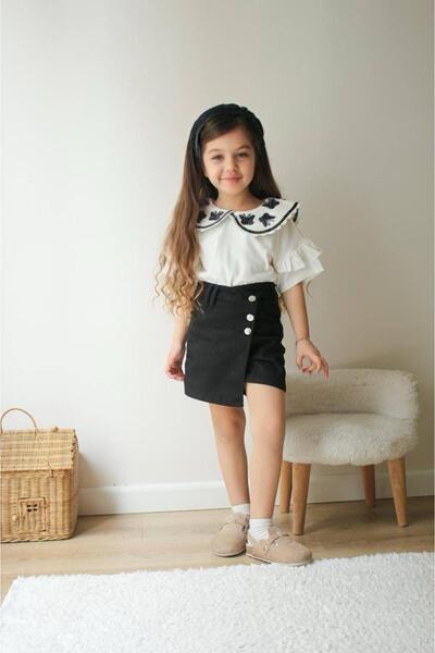 KOKOŞ BEBEK Комплект для дівчаток з шортами | Вік 3-10 років