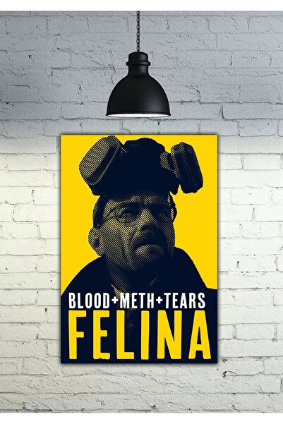 icase Breaking Bad Serial Film Poster Decor Concept Pictură MDF Calitate Impr...