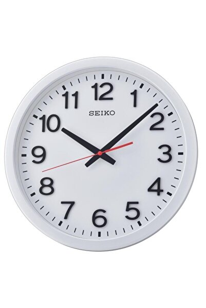Seiko QXA732W 3 Boyutlu Sessiz Saniye İbreli Duvar Saati