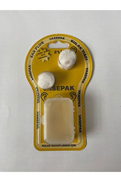 VASEPAK Kulak Tıkacı 2'li  Vaal001