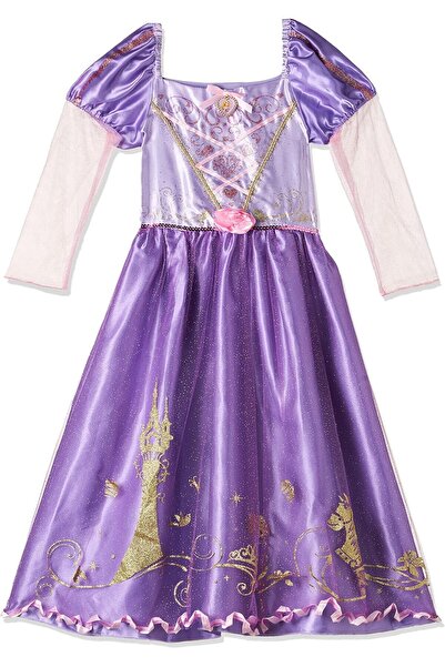 Rubies زي راوية القصص رابونزل الأميرة ديزني - مقاس كبير - 7-8 سنوات