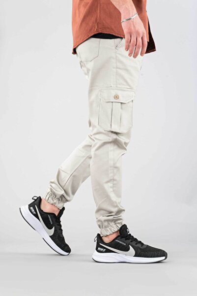 bombe Men's Cargo Pants Stone
