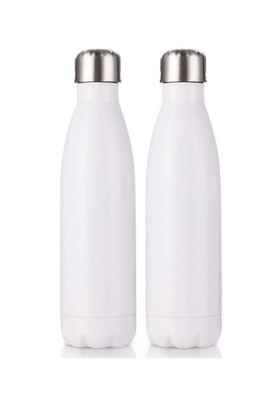 Generic Vitacelli 500ML Stainless Steel Vacuum Insulated Water Bottle Cola Shape Bottle Keep 12 Hours Cold &