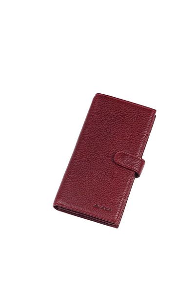 Aka Leather Claret Red Phone Holder Hand Wallet 805 70