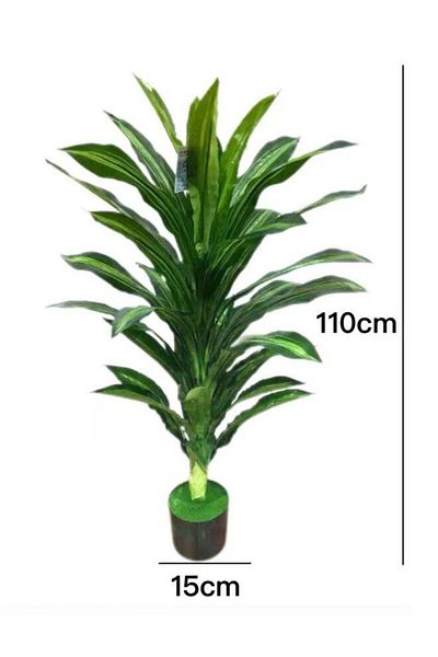 DRAMA HOME Artificial Corn Tree Green 110cm