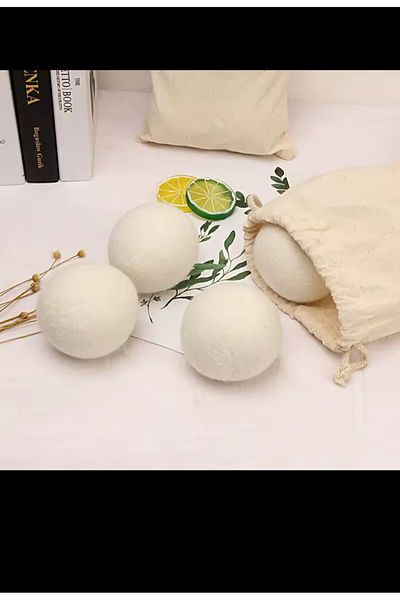 EMPA A V M 3 Pieces of Wool Dryer Ball