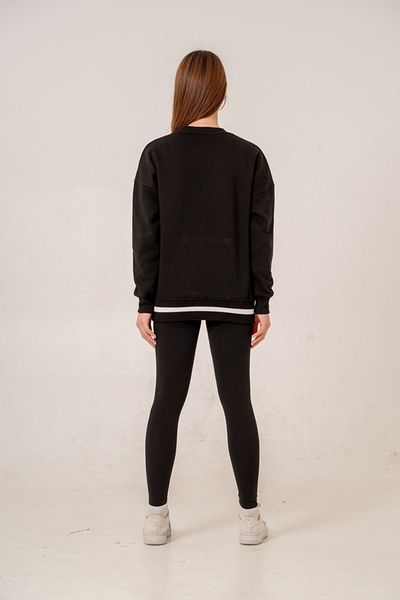 HAUSEkids 9-15 години Champ Unique Girl Sweatshirt - Черен-