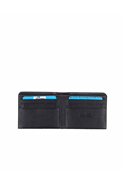 Aka Leather Black Men's Wallet 528 -2