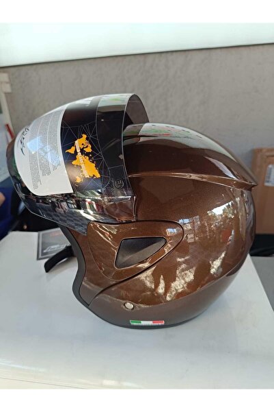 Sway 700 Gloss Brown Kask