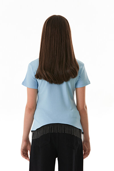 Fulla Moda Дівчачий боді з ланцюжком на талії