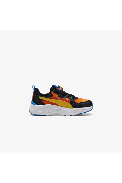 Puma حذاء رياضي أسود للأطفال من Trinity Lite Hot Wheelsac+Ps