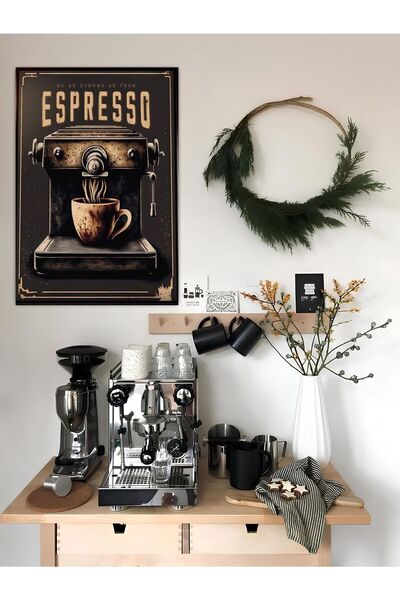 icase Meniu cafea Cantitate Cupă Colț de cafea Decor Concept Masă MDF Calitat...