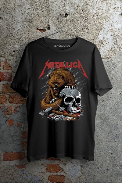 venüsdijital Metallica majica sa dizajnom lubanje medveda