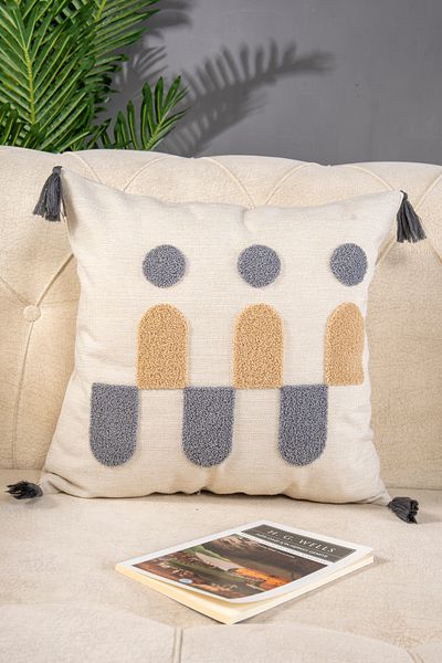 Bade Design Punch Embroidered Throw Pillow Cover Pillow Case Very Preferred