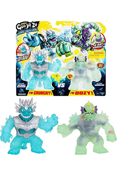 Moose Toys أبطال جو جيت زو: انفجار الجليد البحري العميق، بلازاجون ضد هوريجلو