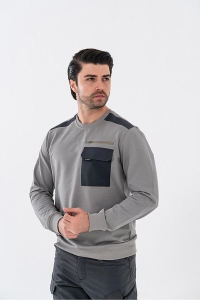 Combat Tactical Μπλουζάκι με μακρυμάνικο με λαιμόκοψη με στάμπα εξωτερικού χώρου Crew Neck Casual Basic φούτερ - 9