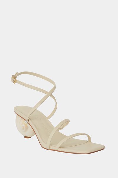 Katy Perry The Maritime Strapp Women's White Strappy Sandals