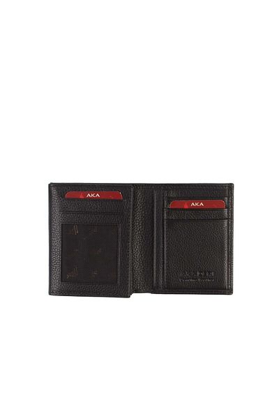 Aka Deri Black Men's Wallet 525 -2