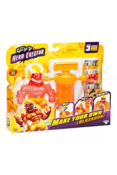 Moose Toys مجموعة مجسمات أبطال جو جيت زو بلازاجون هيرو كريتور