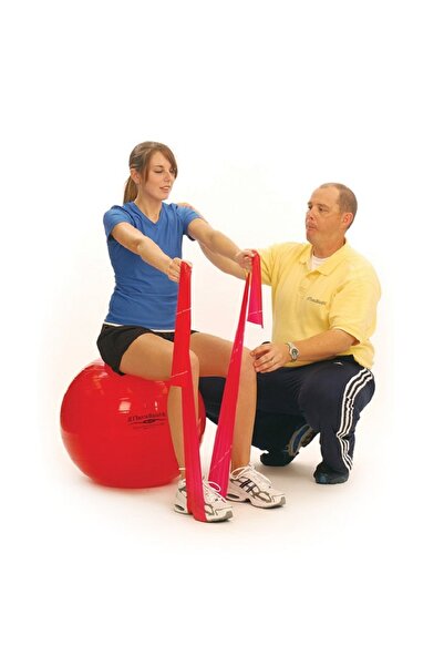 THERABAND 55cm Red Exercise Pilates Ball