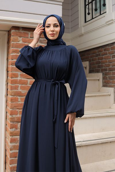 KADEEM Ανοιξιάτικο φόρεμα Navy Blue