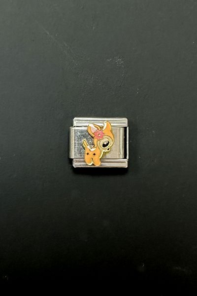 Perissy Italian Bracelet Charm Steel Charm