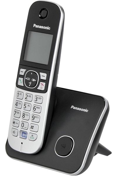 PANASONIC KX-TG6811GB DECT Cordless Phone (low-radiation, Eco-Mode GAP Phone, without Answering Mach