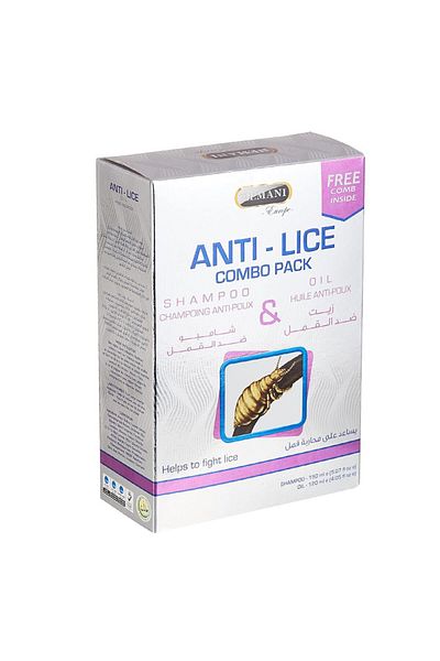 HEMANI Anti-Lice Oil + Shampoo by Hemani