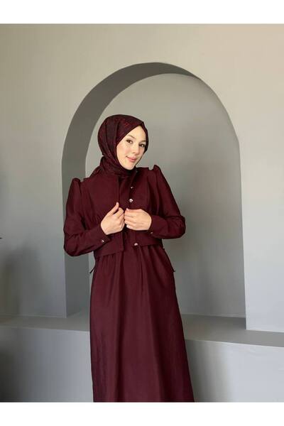 comstar Γυναικείο μακρύ φόρεμα με μπαλόνι με κορδόνια