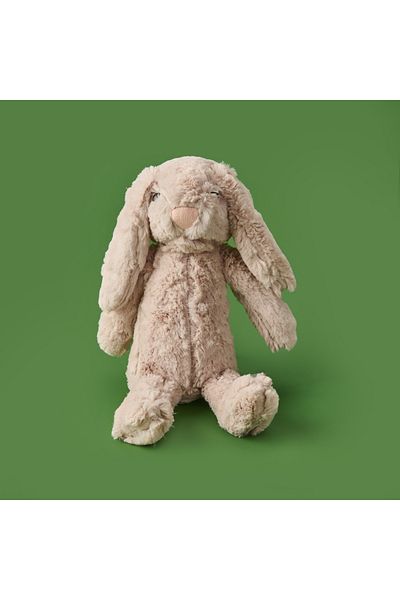 Evidea Soft Rabbit Figured Pillow - Beige - 16X35 cm