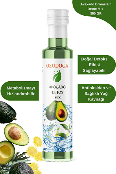 Özüdoğa Avokado Detoks Sirkesi ve Bromelain Detox Arındırıcı Karışım