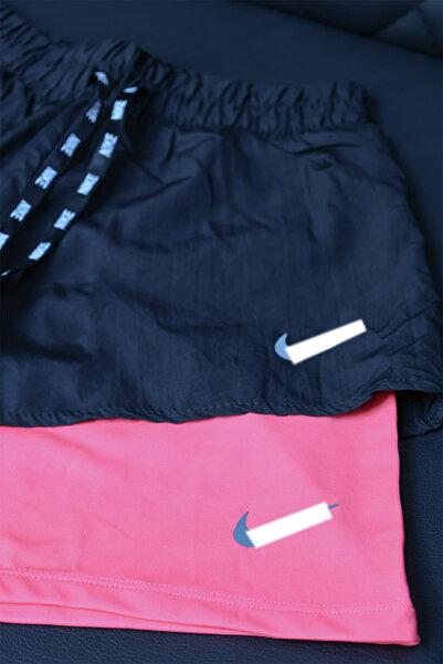 Zec Style Cepli Tayt Detaylı Kadın Sporcu Şort