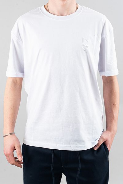 bombe Men's White Basic T-shirt