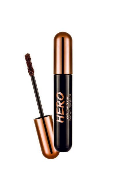 Flormar Flormar Hero Volume & Curl Brown Mascara