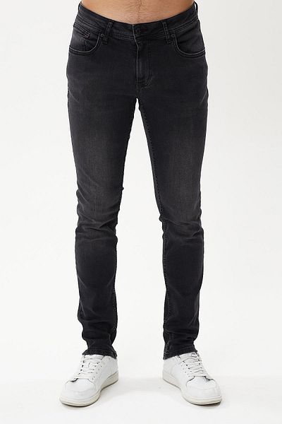 Twister Jeans Panama 750 Black Black Slim Fit Slim Leg Lycra Men's Ko Trousers Anthracite