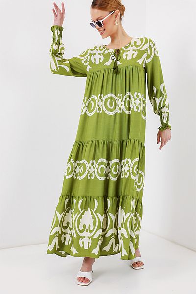 Bigdart Rochie lungă cu model 1947 - H. Green