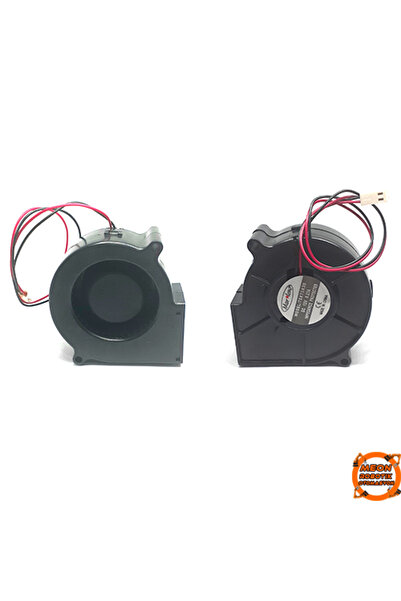 Meon Robotik Otomasyon 75X75X30 24V Salyangoz Fan