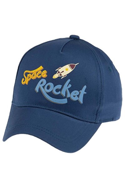 Kitti 4-8 років 52 см Літній капелюх для хлопчиків Space Rocket з космічним малюнком, регульований, нафта Y121007