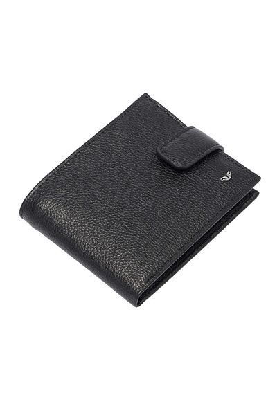 Tergan Black Genuine Leather Men's Wallet - S1Ce 00001567 -A6F