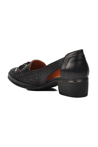 Venüs 2312522Y Women's Genuine Leather Low Heeled Classic Shoes