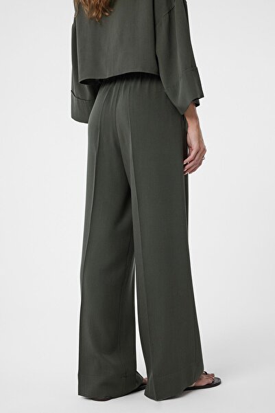 Antioch Khaki Relaxed Women's Trousers