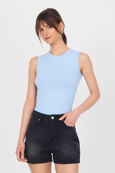 Rays Baby Blue Crew Neck Sleeveless Undershirt 319