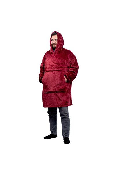 OEM Blanket with sweatshirt sleeves, hood, pocket, double layer Serpa 220g/m² and Polar 260g/m²