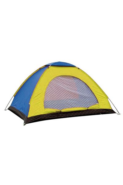 ACTION ONE Cort 200x150x110 cm, albastru - galben