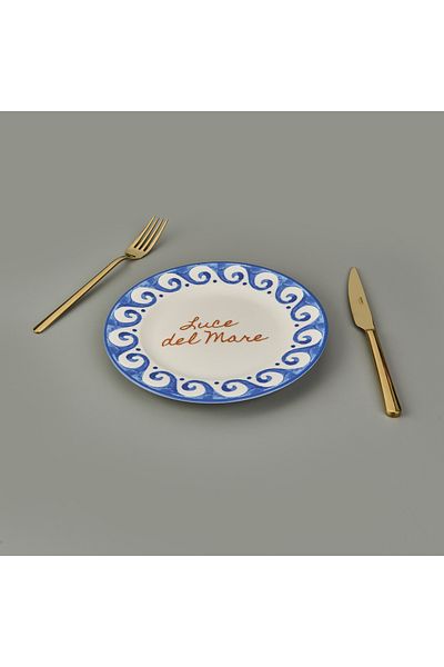 Evidea Kitchen Luve Del Mare Dessert and Breakfast Plate - 21 cm