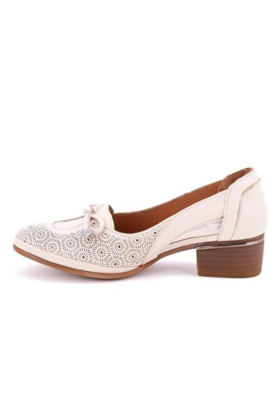 Venüs 2312522Y Women's Genuine Leather Low Heeled Classic Shoes