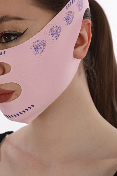 SAUNA SUIT Face Corset - Chin Chin Retractor, Facial Liposuction Breathable Belt