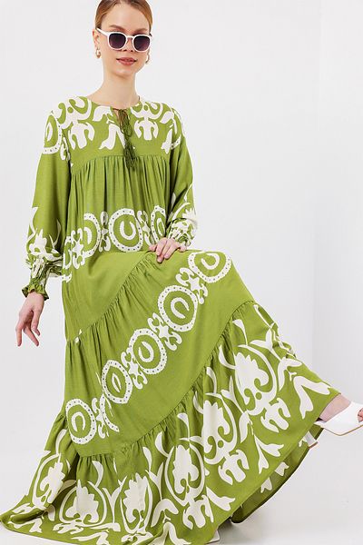 Bigdart Rochie lungă cu model 1947 - H. Green