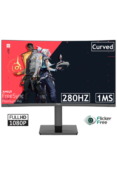 Npc MD2729-K3 27 inç 280Hz 1MS FULLHD WLED Speaker 1500R VA Curved Oyuncu Monitörü