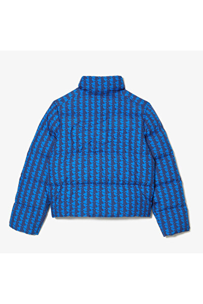 Lacoste Kadın Kapüşonlu Kapitone Renkli Mont